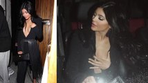 Kylie Jenner in einem freizügigen Outfit in LA