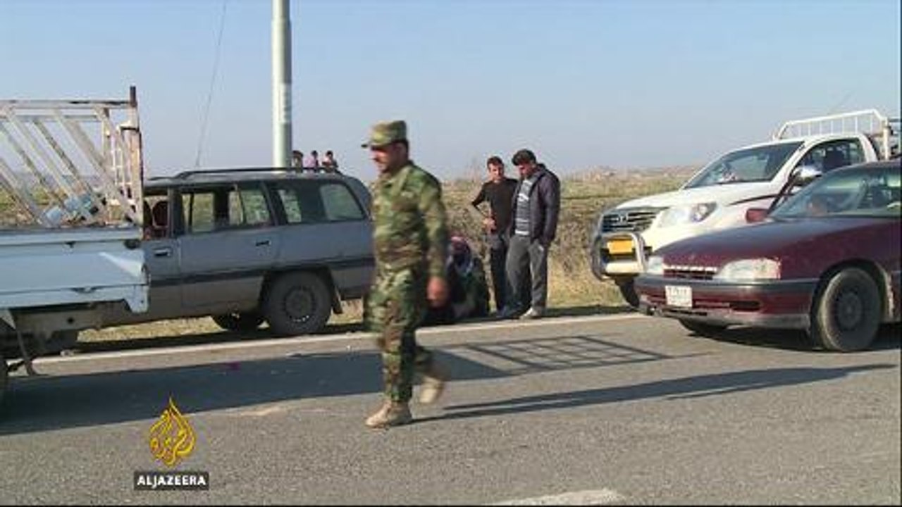 Iraqi Kurdish fighters take Sinjar back from ISIL