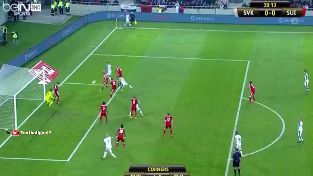 Michal Duris Goal - Slovakia vs Switzerland 1-0 (Friendly Match) 2015