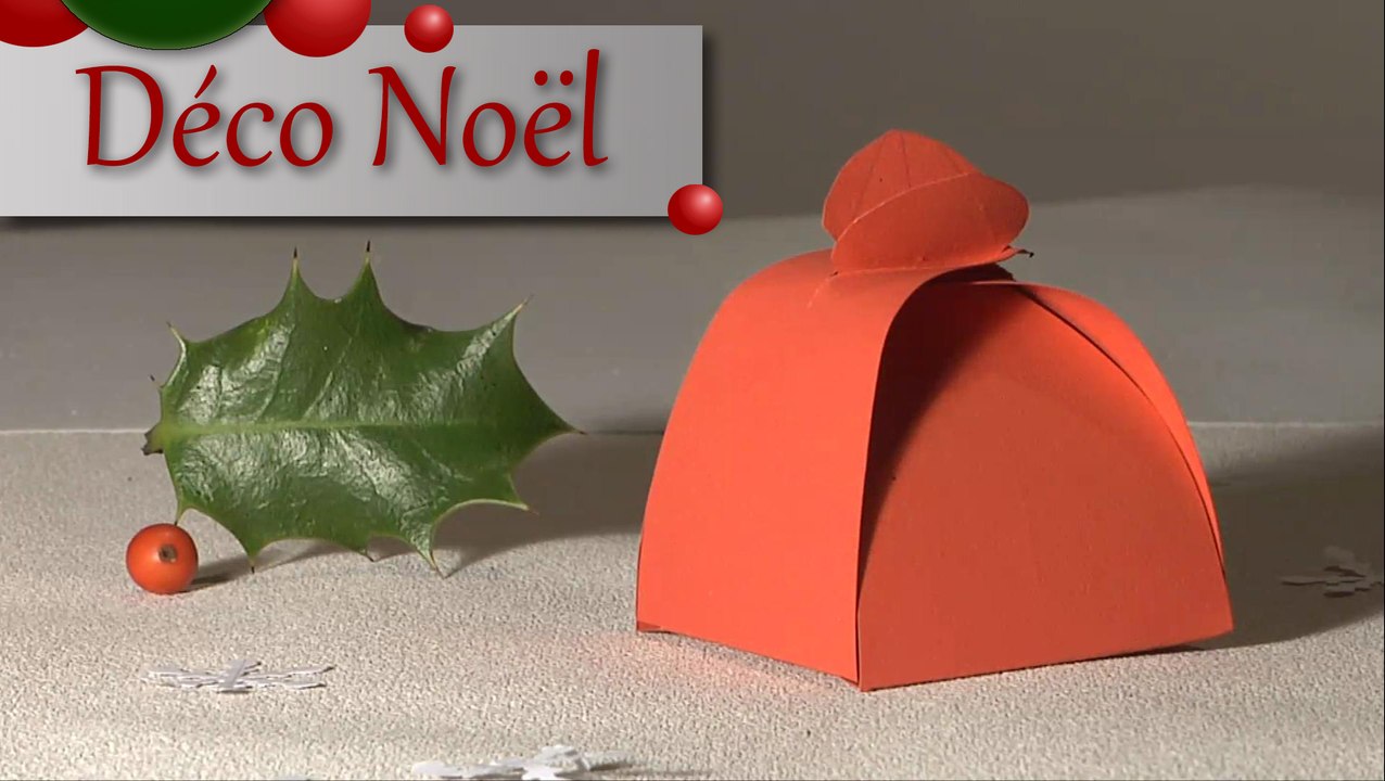 deco noel panier dragée