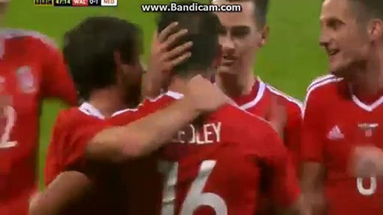 1st Half Goals & Highlights  Wales 1-1 Netherlands - Friendly Match - 13-11-2015