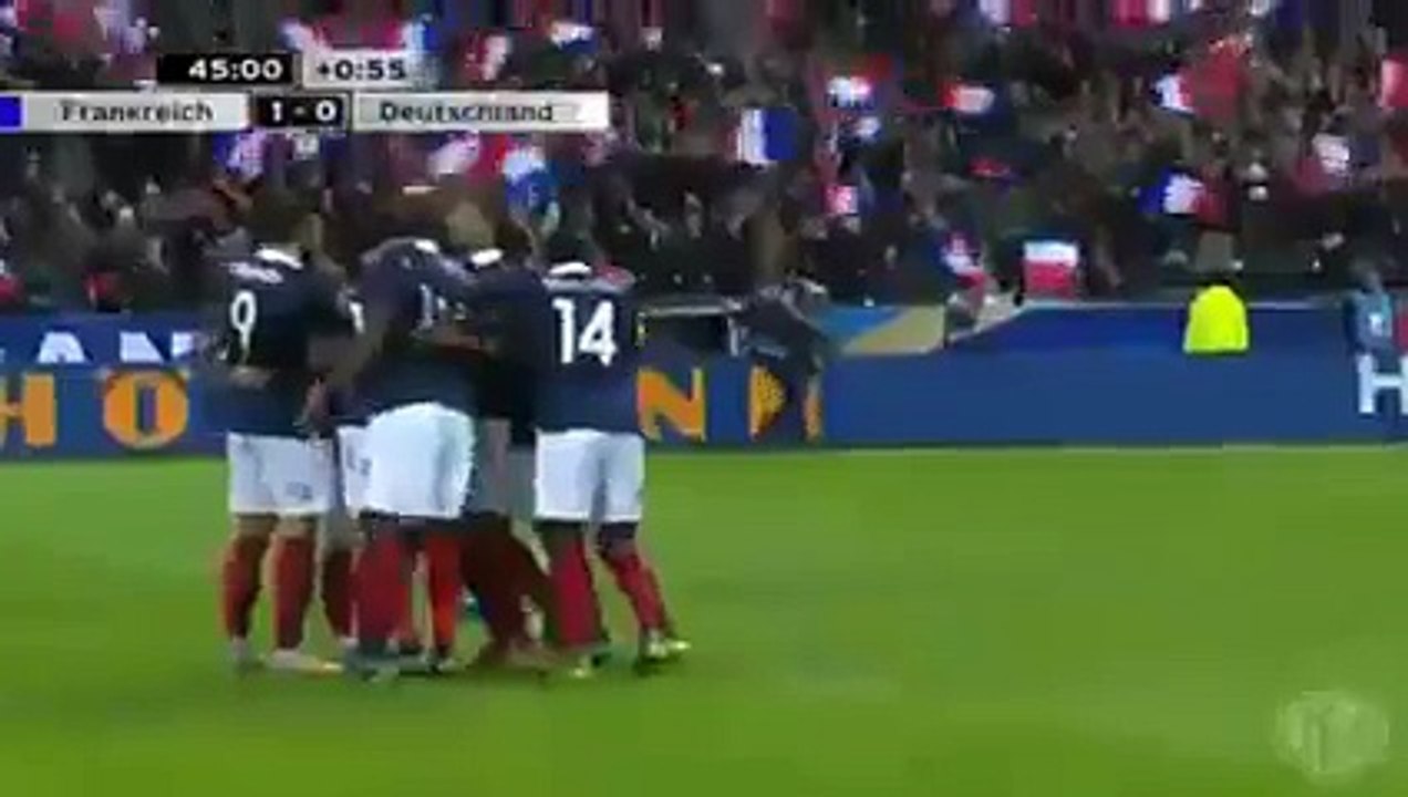 Olivier Giroud Goal ¦ France 1 - 0 Germany ¦ Friendly Match 2015
