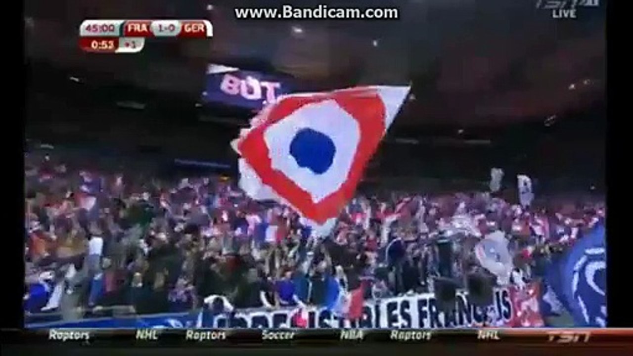 Oliver Giroud Fantastic GOAL - France 1-0 Germany - Friendly Match 13.11.2015