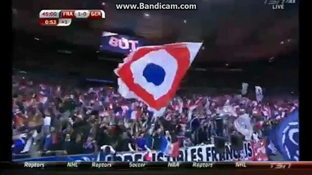 1st Half Goals & Highlights France 1-0 Germany - Friendly Match 13.11.2015