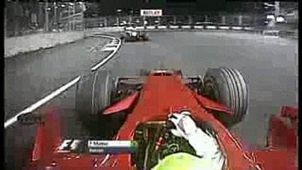 Massa e Sutil - Cingapura 2008