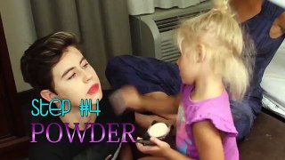 MY SISTER DOES MY MAKEUP?!