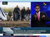 Francia: se agrava situación para refugiados en Calais