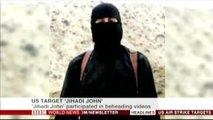 BBC。米国防省は、イスラム国(IS)の黒ずくめ民兵 ジハーディ・ジョン(モハメド・エムワジ氏)に対して、木曜日シリアのラッカでドローン攻撃を行ったと発表しました。Jihadi John が殺害されたことは現在確認中です。