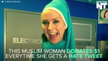 Muslim Woman Donates Money To Charity For Every Hate Tweet She Receives