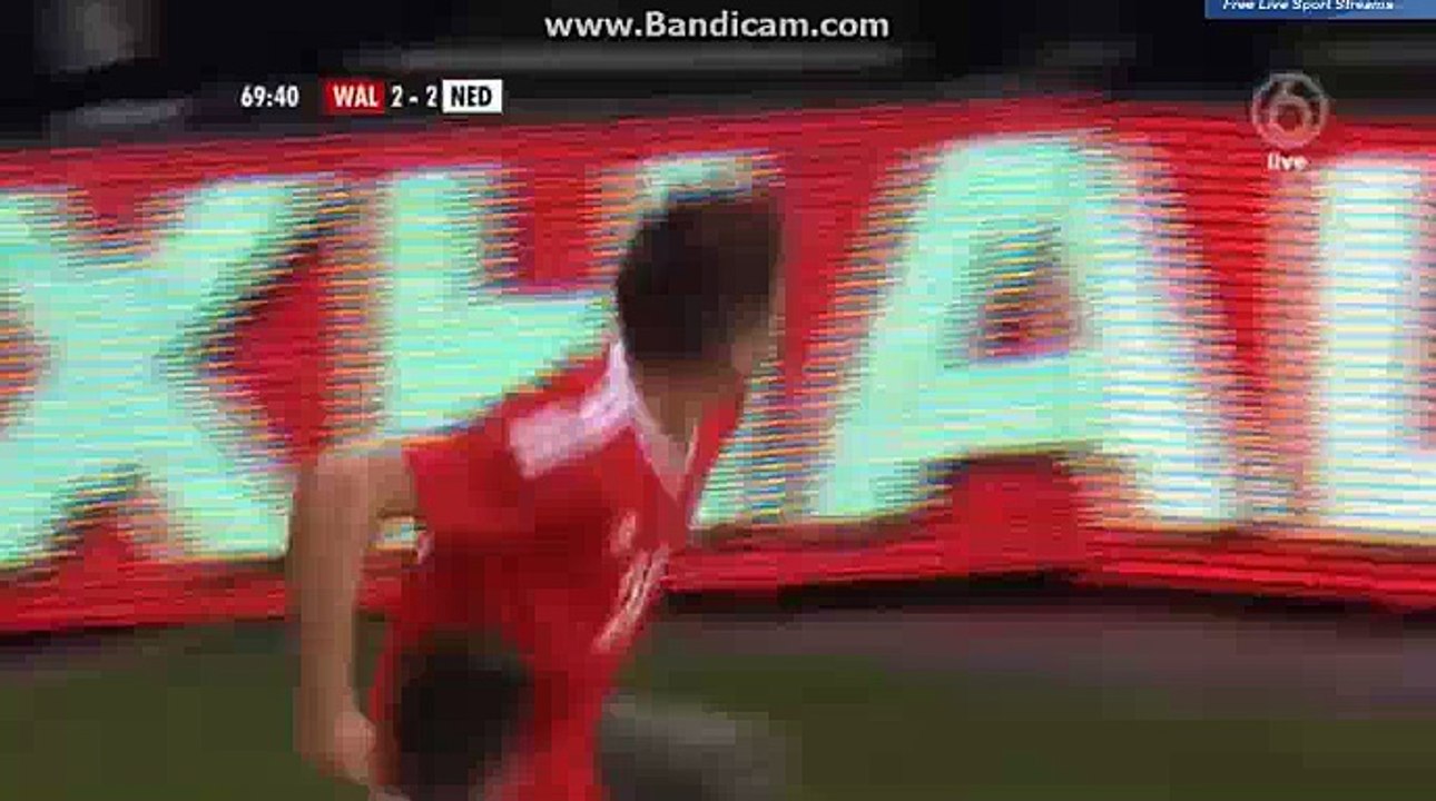 Emyr Huws Fantastic GOAL WALES 2 2 Netherlands 13.11.2015 HD