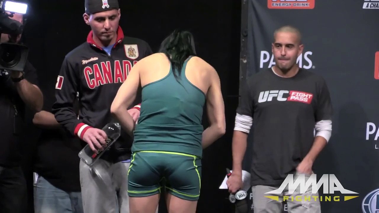 TUF 20 Finale Weigh-Ins: Jessica Penne vs Randa Markos