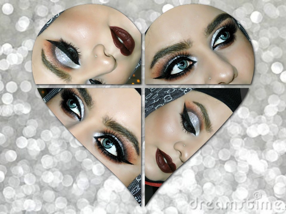 How To - Silver Glitter Look