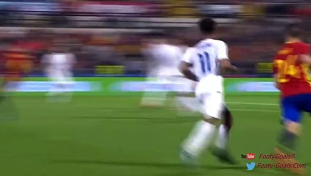 Mario Gaspar Fantastic Goal - Spain vs England 1-0