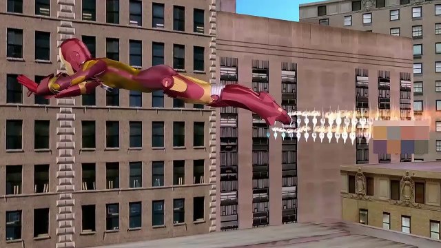 Finger Family Rhymes Ironman Cartoon 3D Animation _ Finger Family Nursery Rhymes for Babies