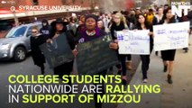 College Students Are Protesting In Support of Mizzou
