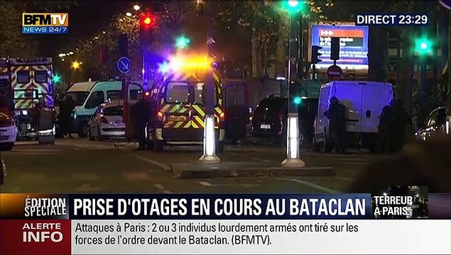 attentats à Paris plus de 60 Morts et des prises d'otages