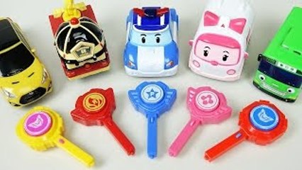 Poli Tayo Cars 로보카폴리 슈팅카 뽀로로 타요 헬로카봇 미니특공대 슈