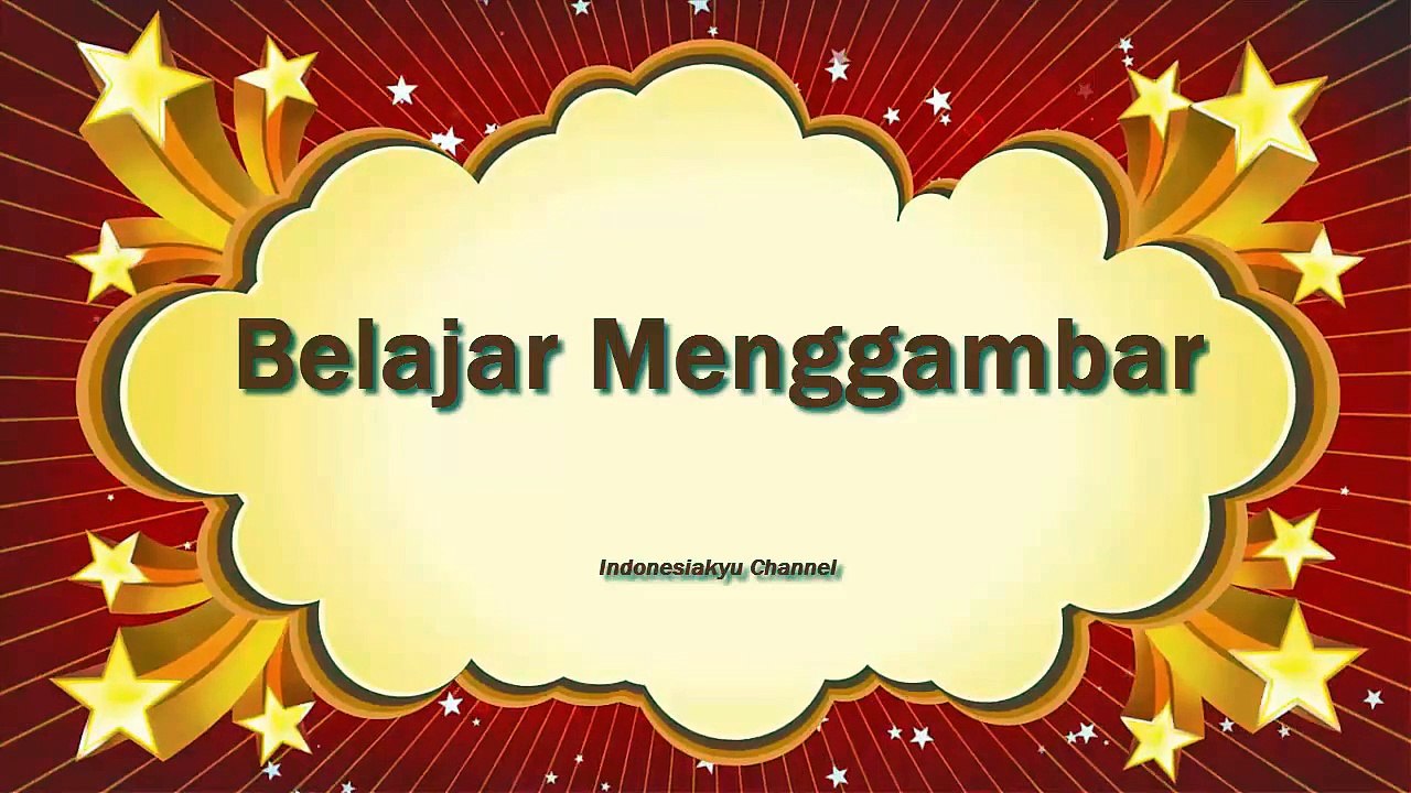 CARA MENGGAMBAR HELLO KITTY || Video Belajar Melukis Kartun Langkah Demi Langkah