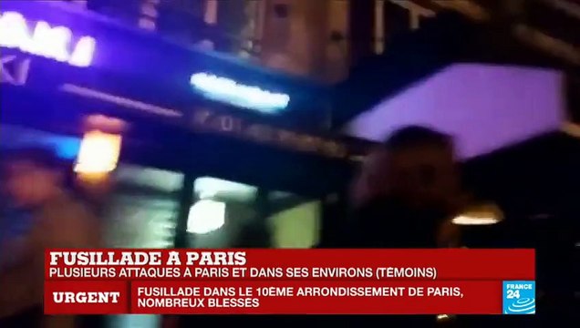 #URGENT - Plusieurs attentats à #Paris 2 corps allongés. De nombreux blessés.