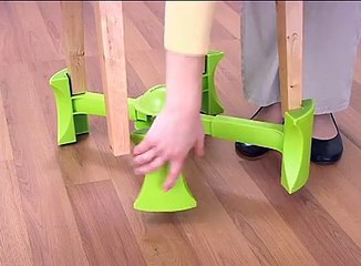 Cadeira baixa, não existe mais, veja esta invenção.