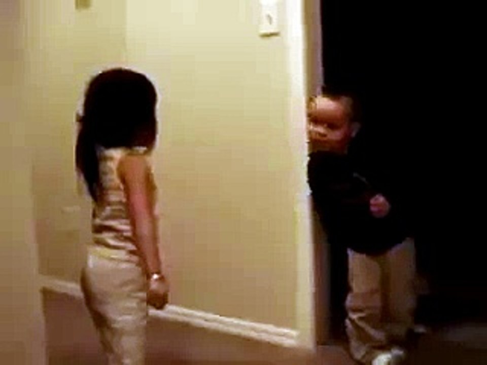 cute baby fight