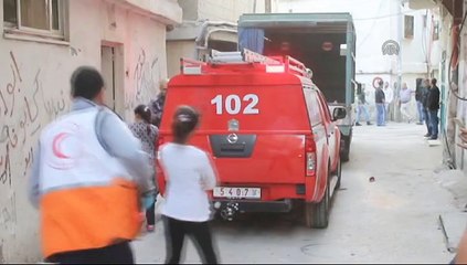 Israeli Soldiers Set House on Fire, Injure Several Palestinian Families