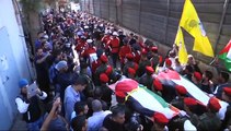 Funeral held for Palestinians killed by Israeli soldiers in West Bank