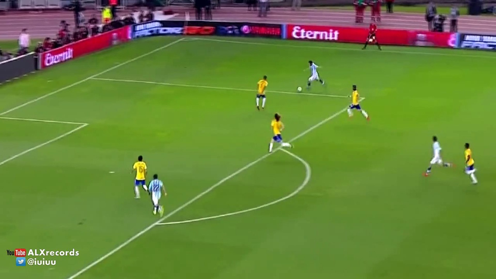 Ezequiel Lavezzi Goal Argentina vs Brazil 1-0 (World Cup Qualification)  2015 - video Dailymotion