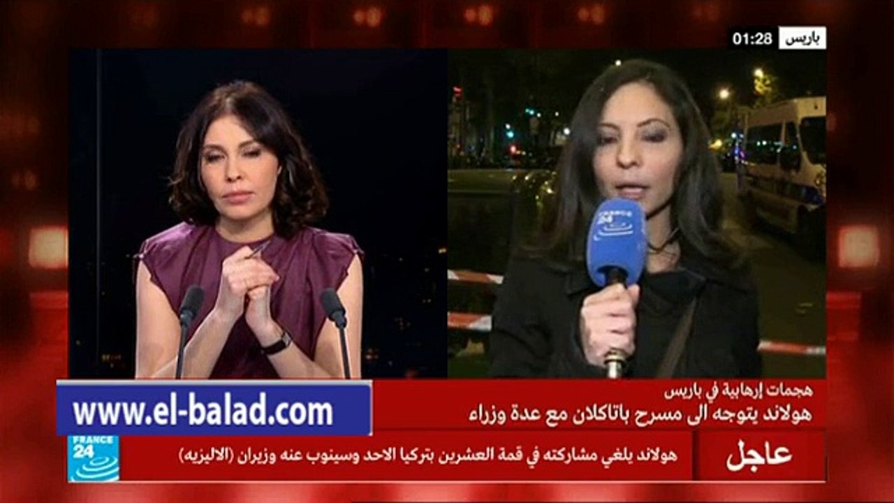 150 قتيلا خلال عملية مسرح «باتاكلان» في فرنسا