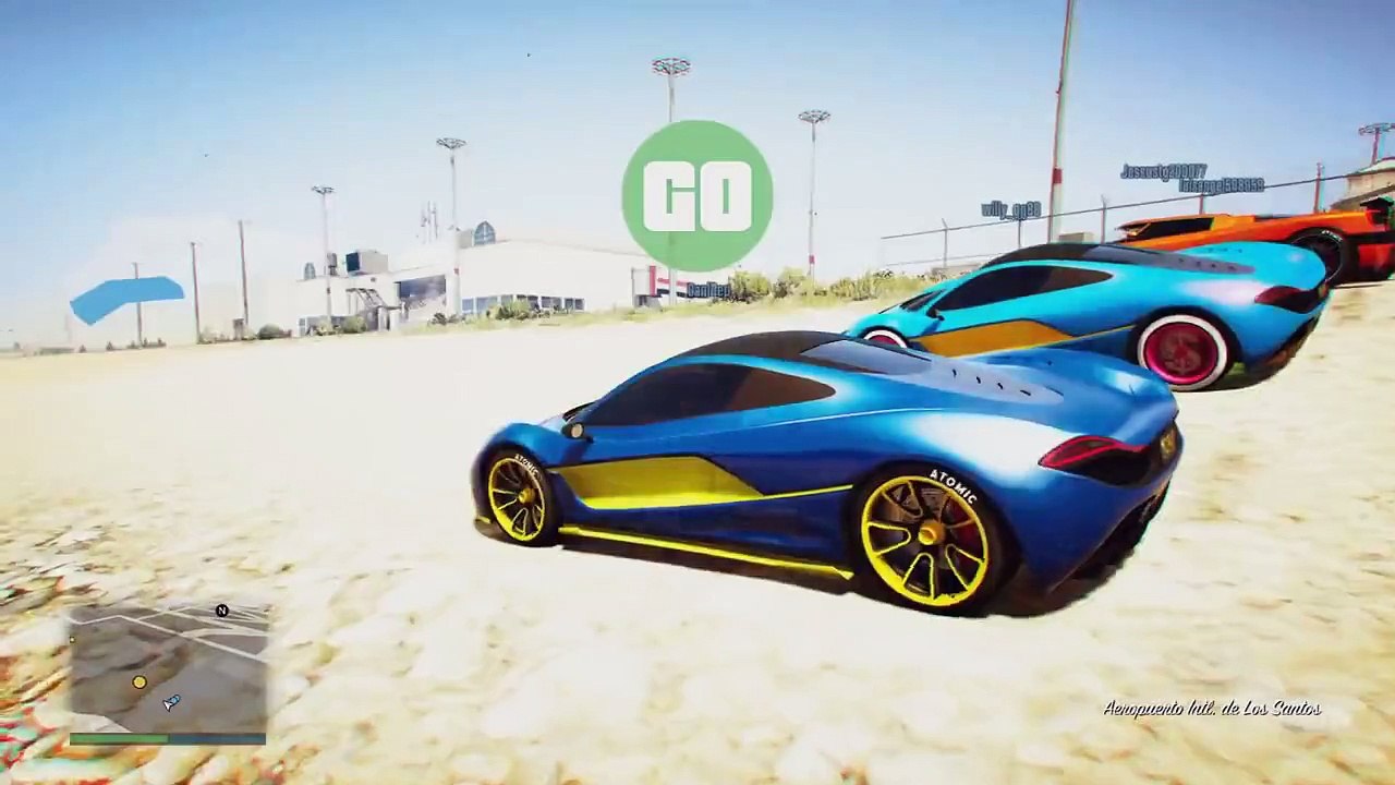 SUSTO FINAL INCREIBLE!!! JAJAJA - Gameplay GTA 5 Online Funny Moments (Carrera GTA V PS4)