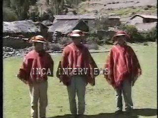Inca Interviews, Mountain Village, Peru
