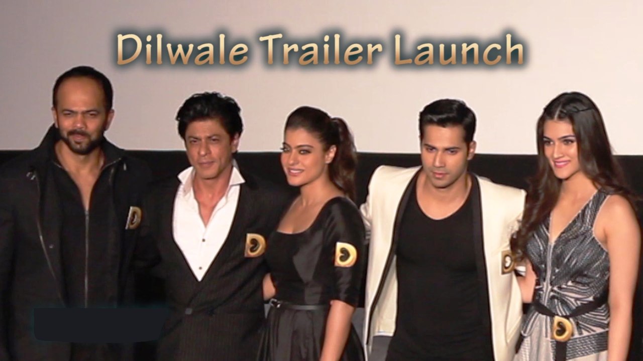 Dilwale Trailer Launch | Shah Rukh Khan | Kajol | Varun Dhawan | Kriti Sanon Part 1