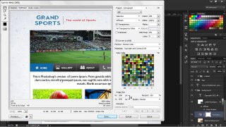 Web Design Career with Adobe Photoshop CS6 - Part 26