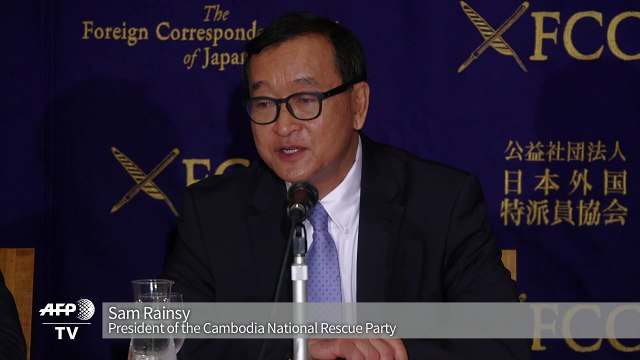 Cambodia court orders arrest of opposition leader Rainsy