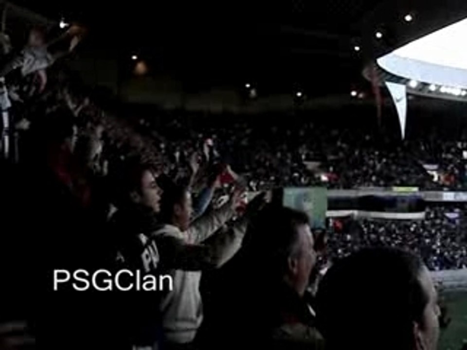 PSG - OL - Sortie Pauleta