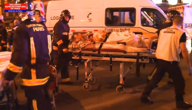 Les pompiers publient une vidéo de leurs interventions pendant les attentats