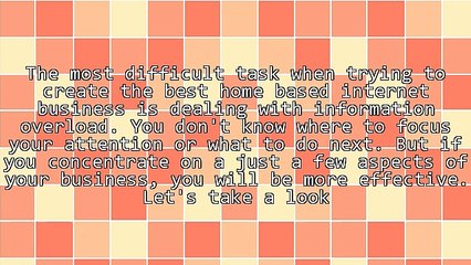 3 Crucial Assets For Your Online Home Business