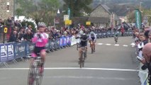 Coupe de France de cyclo-cross 2015 : L'arrivée des Cadets à Quelneuc