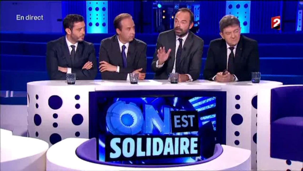 J.-L. Mélenchon à  "On est Solidaire" sur France 2 le 14/11/2015