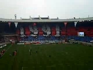 psg ol boulogne ambiance metro chant