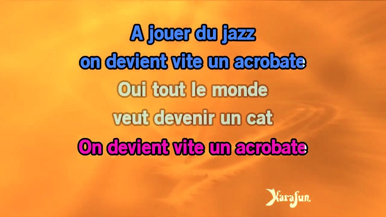 Karaoké Tout le monde veut devenir un cat - We Love Disney *