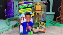 Ninja Turtles Figure to Weapon Toy Leonardo Mutation into Katana Sword Raphael Mutations i