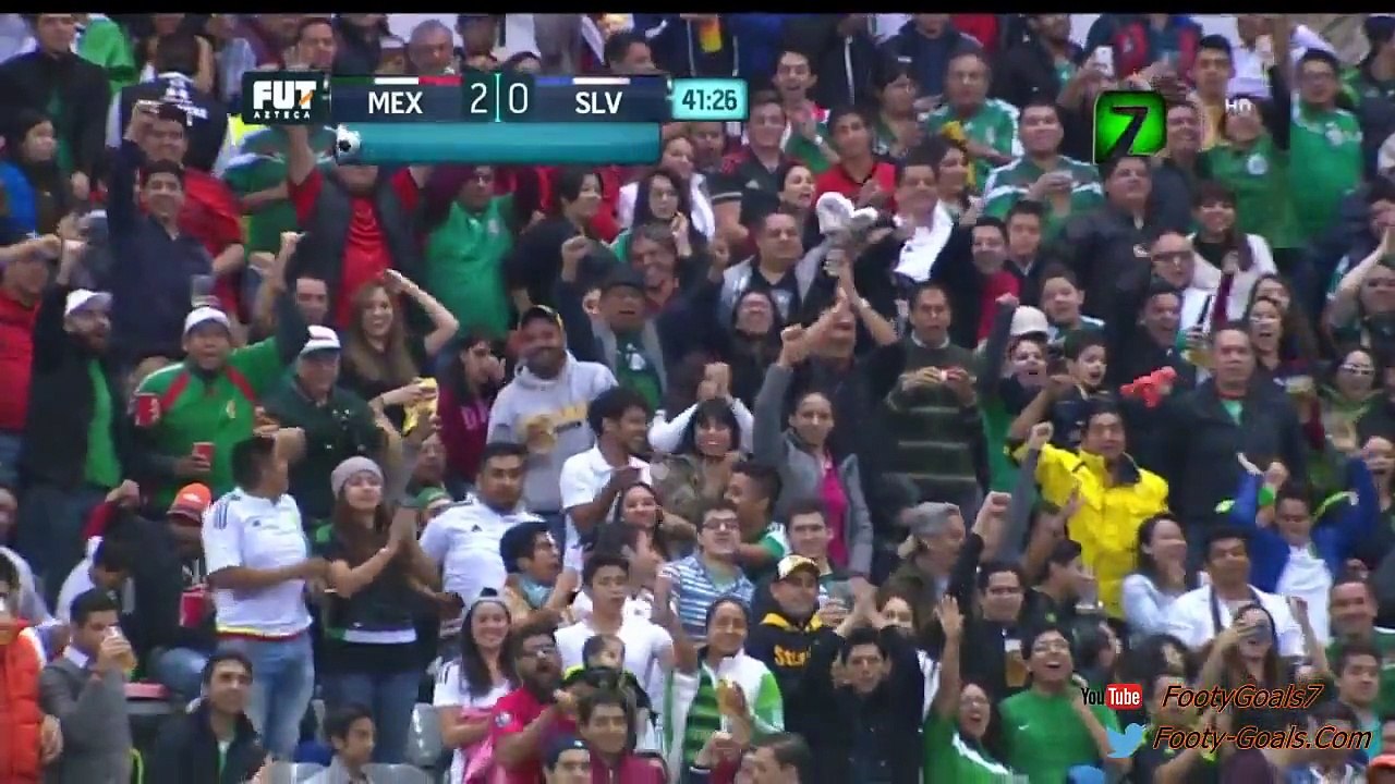 Mexico 3-0 El Salvador ~ [World Cup Qualification] - 14.11.2015 - All Goals & Highlights