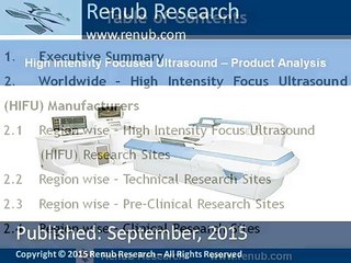 High Intensity Focused Ultrasound - Product Analysis