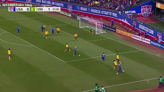 USA	6-1	Saint Vincent & Grenadines (WC 2018 Qualif.) - Highlights - 13/11/2015