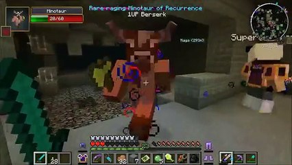 Minecraft_ MUTANT COW CHALLENGE