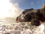 what is this?it looks like giant animal but it is melting lava