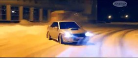 SUBARU IMPREZA WRX STI SNOW DRIFT