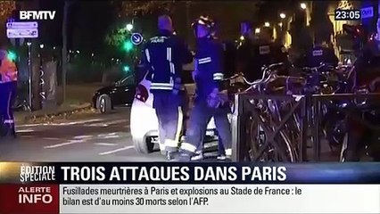 Fransa'nın Başkenti Paris'teki Terör Saldırılarında En Az 140 Kişinin Öldüğü Belirtiliyor