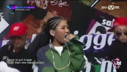 151113 Mnet Unpretty Rapstar 2 -Tiffany Cut 中字